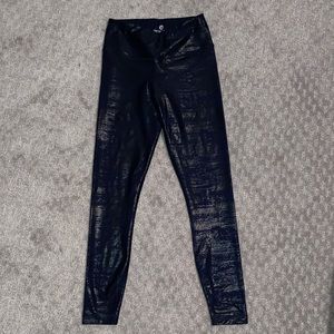 POWER FLEX HIGH WAIST LEGGING in blue pattern